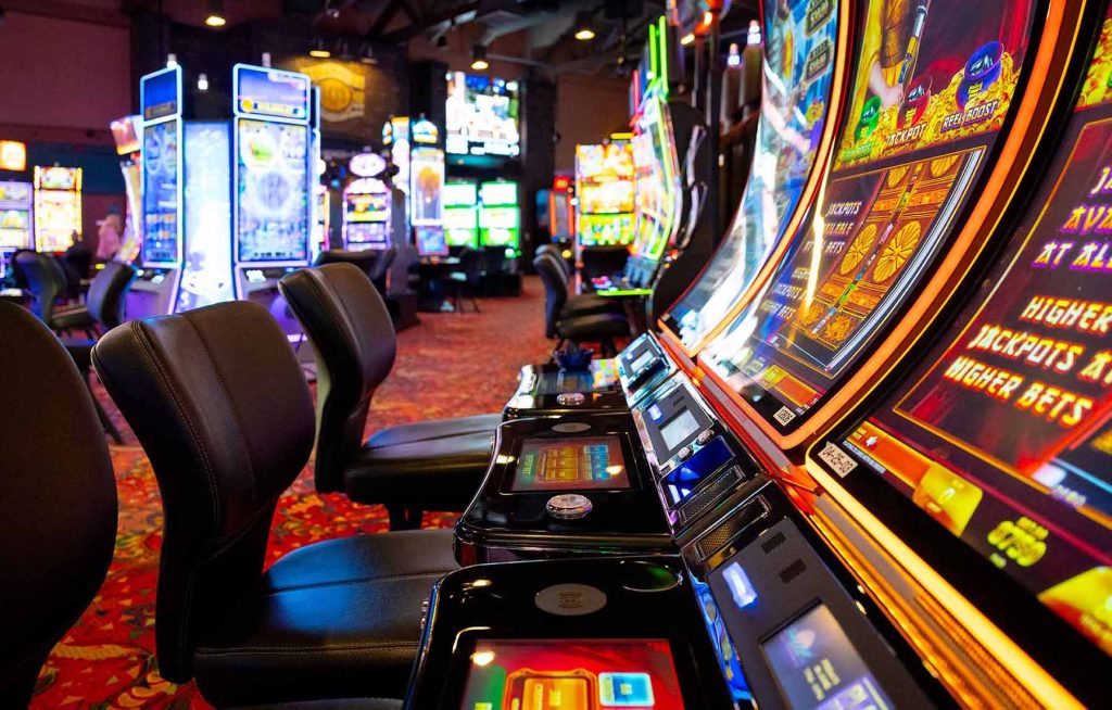 Coos Bay Gaming 2505 Casino Interior Slots 2