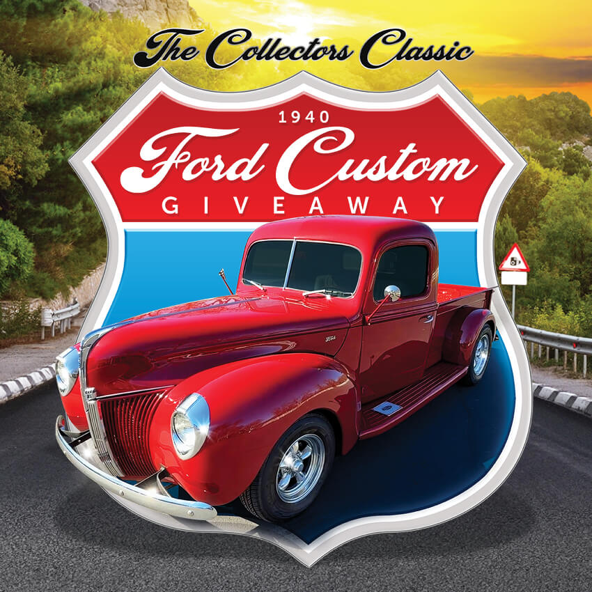 The Collectors Classic - 1940 Ford Custom Giveaway - Earn Entries 2509 The Collectors Classic Web