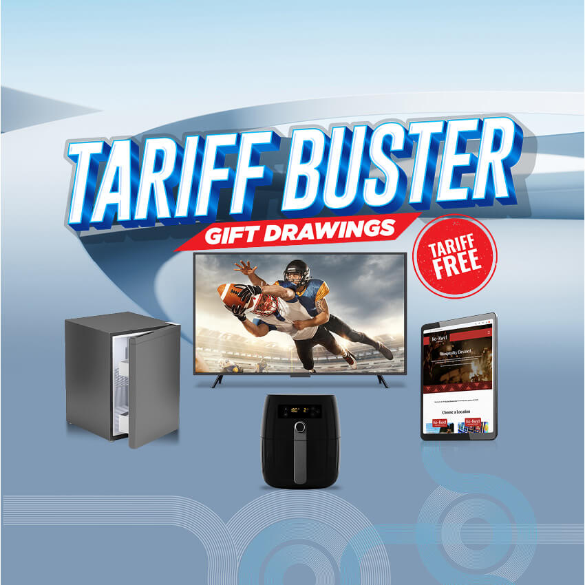 Tariff Buster Gift Drawings