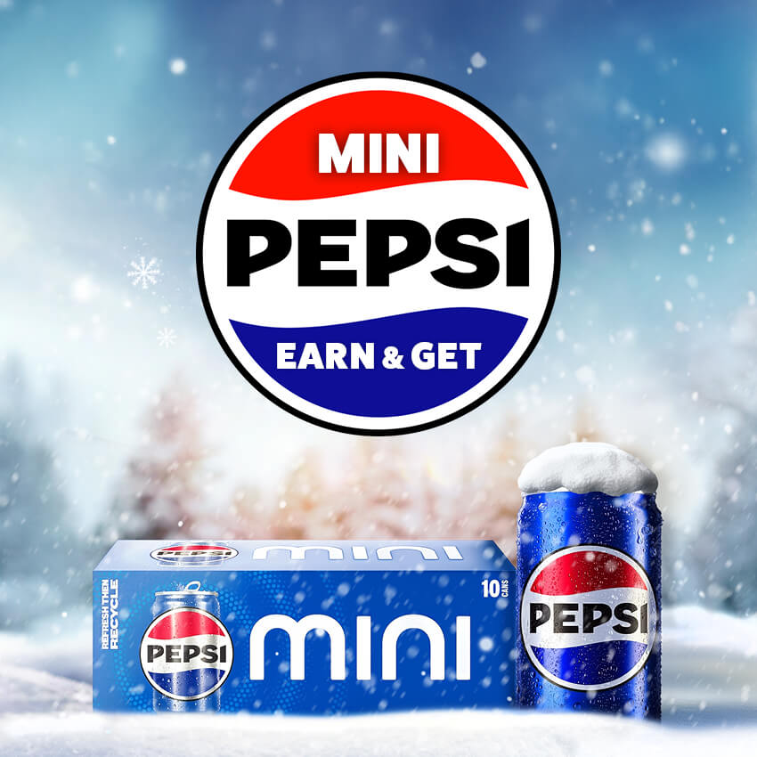 Mini Pepsi Earn and Get