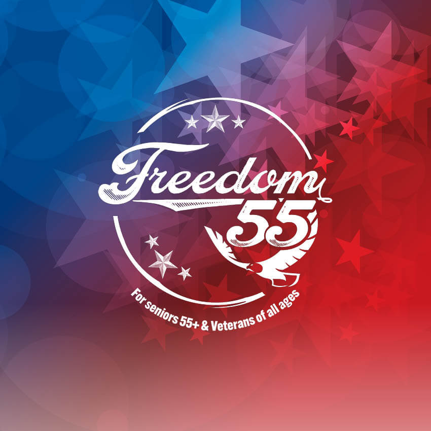 Freedom 55 Walk-up Tournaments
