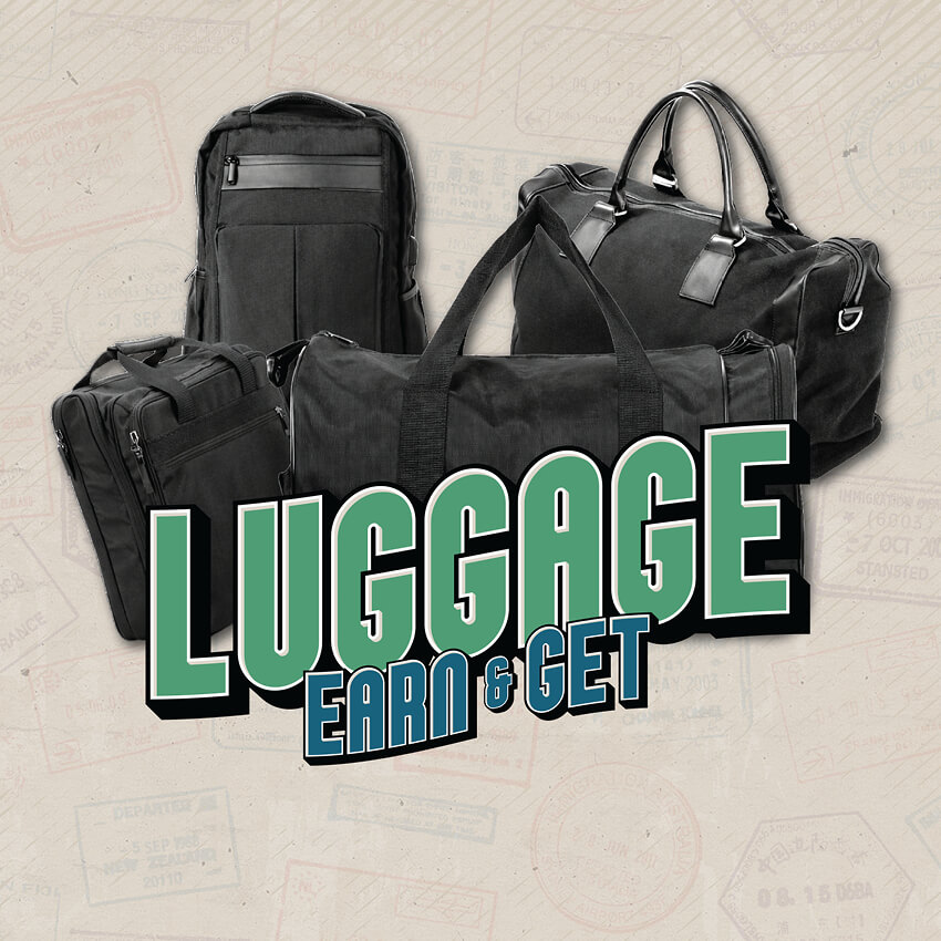 Luggage Earn and Get