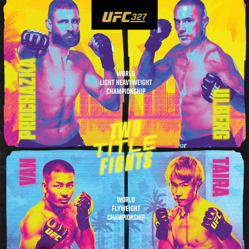 UFC 327: Procházka vs Ulberg