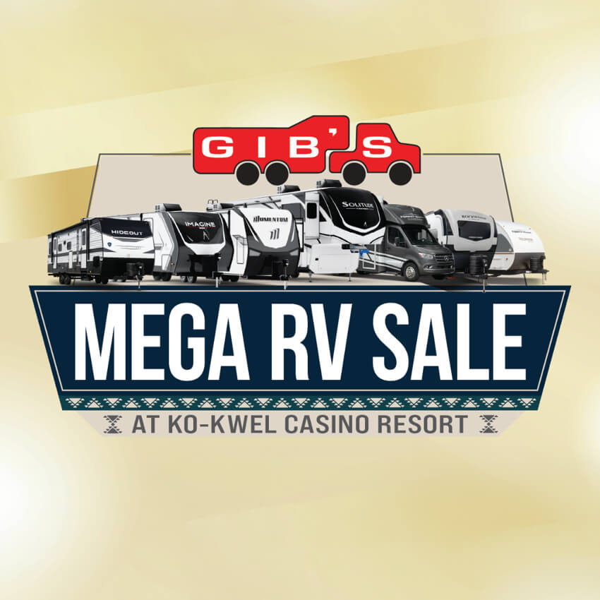 Gibs RV Mega Sale 2026