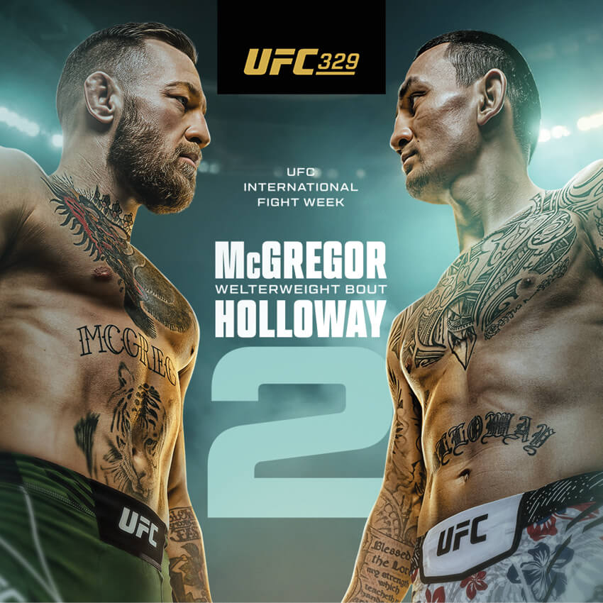 UFC 329: McGregor vs Holloway 2