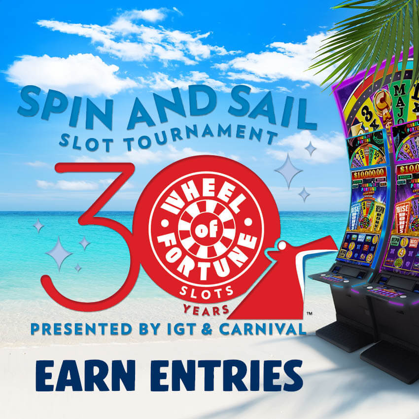 Spin and Sail Cruise Drawings - Earn Entries