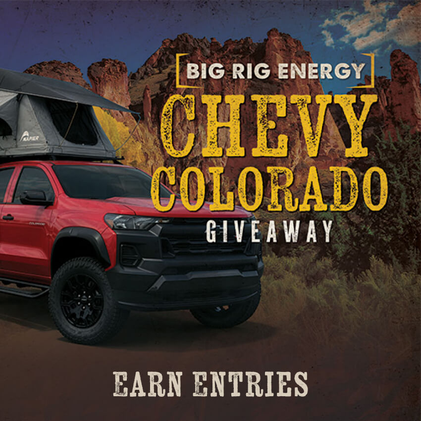 Chevy Colorado Giveaway