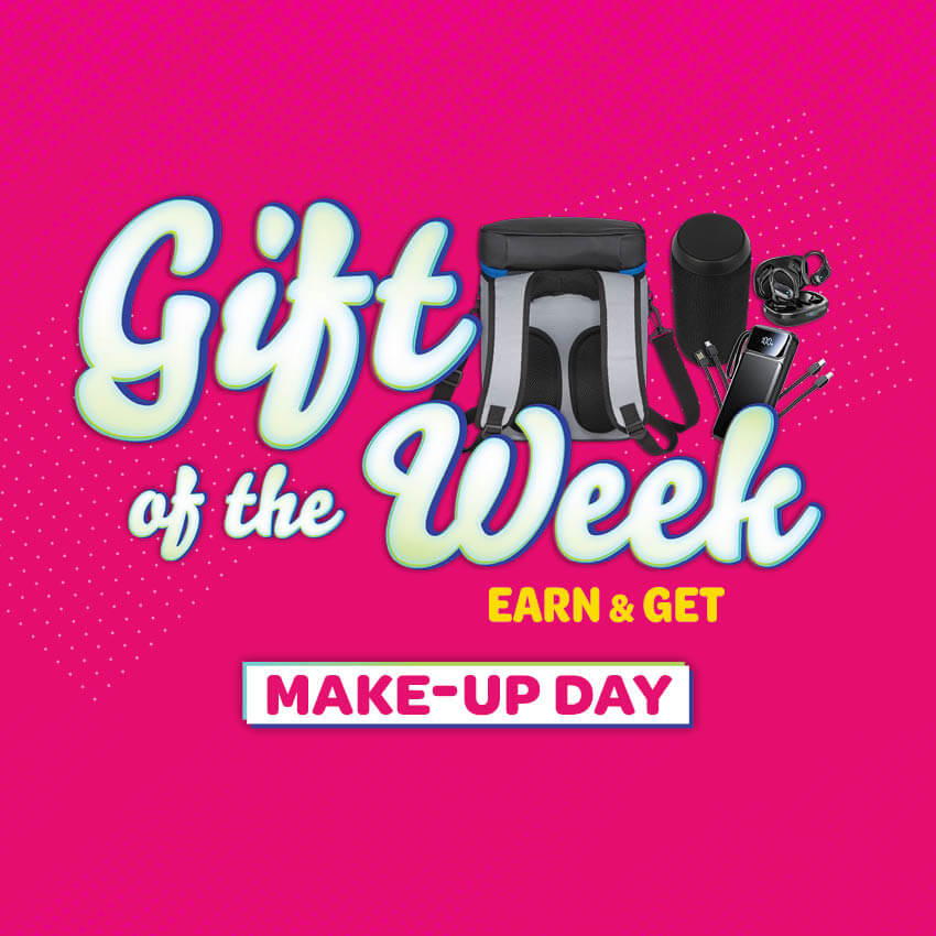 Gift of the Week Makeup Earn and Get